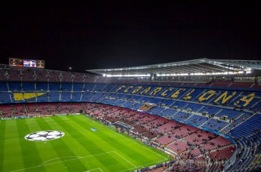 Şampiyonlar Ligi önce Camp Nou Stadyumu