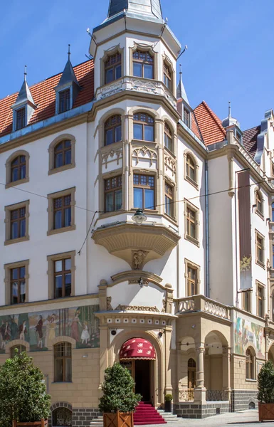 Hermosos edificios de Karlovy Vary, República Checa —  Fotos de Stock