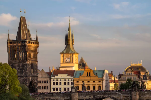 Karelsbrug in Praag — Stockfoto