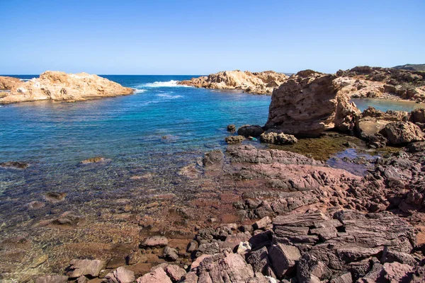 Cala pregonda, menorca, Hiszpania — Zdjęcie stockowe