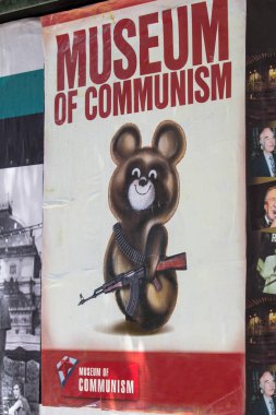 Poster of museum of Communism clipart