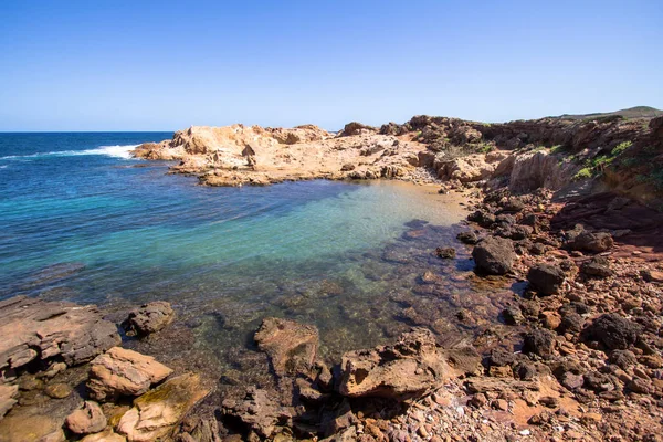 Cala Pregonda, Menorca, España — Foto de Stock