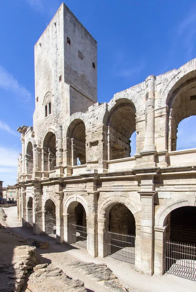 Anfiteatro romano em Arles, Francia — Fotografia de Stock