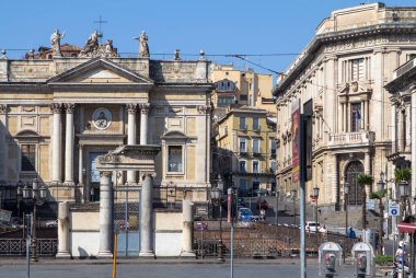 Catania, İtalya Roma amfi tiyatro