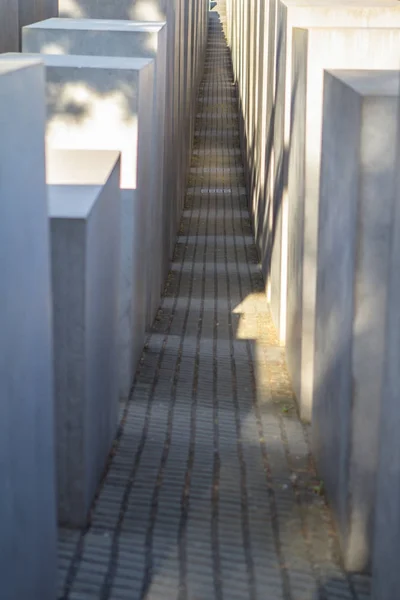 Memorial to the murdered Jews of Europe in Berlin — Stock Photo, Image