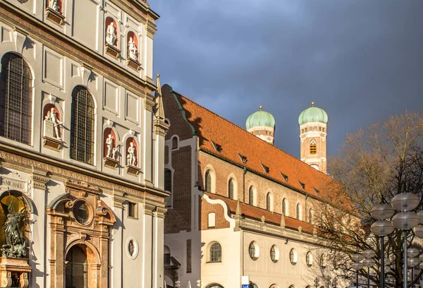 St Michael's Kilisesi, Münih, Almanya merkezinde — Stok fotoğraf