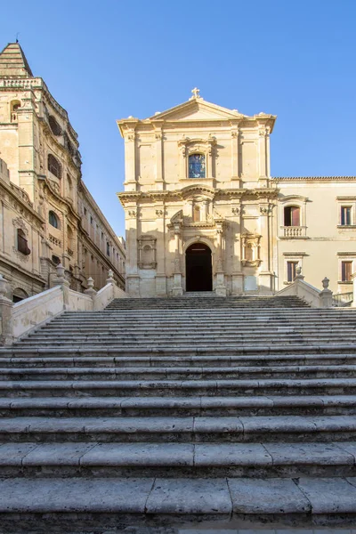 Kerk van Sint Franciscus, Noto, Italië — Stockfoto