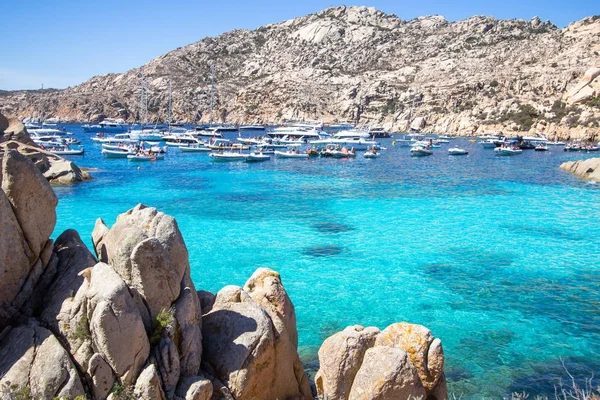 Spiaggia di Cala Coticcio, Sardegna, Itálie — Stock fotografie