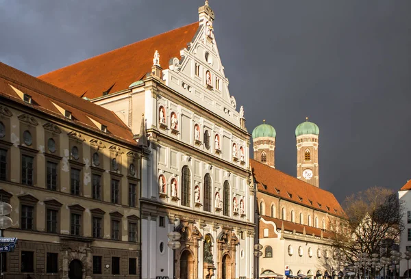 Церковь Святого Михаила в центре Мюнхена, Германия — стоковое фото