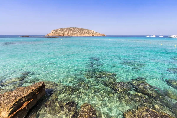 Cala Conta, isla de Ibiza, España — Foto de Stock