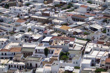 Yunan mimarisinde tipik: Rodos, Yunanistan