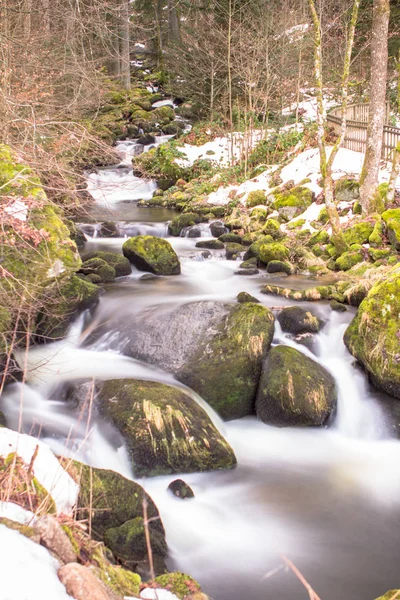 Smoky Mountains Waterfall Creek — Stock Photo, Image