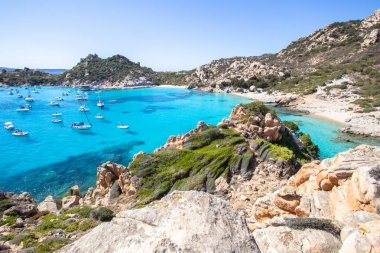 Spiaggia di Cala Corsara, Sardunya Adası, İtalya