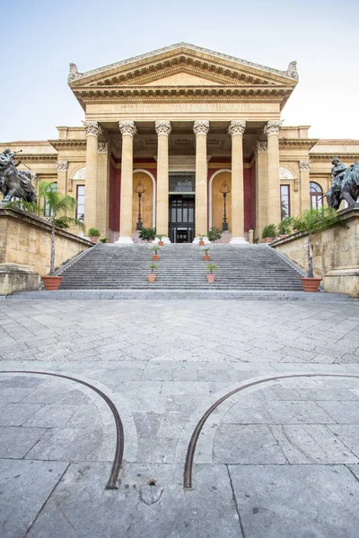 Teatro Massimo Palermo — Fotografia de Stock