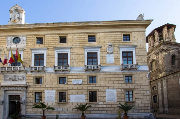 Palazzo Pretorio, Palermo, Italy — Zdjęcie stockowe