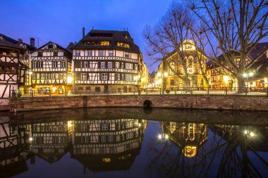 Tarihi bölge Strazburg, Fransa'nın 