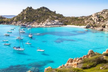 Spiaggia di Cala Corsara, Sardunya Adası, İtalya