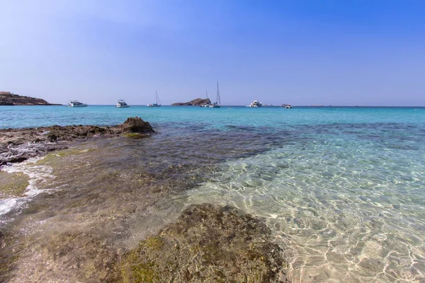 Cala Conta, eiland Ibiza, Spanje — Stockfoto