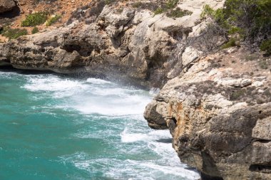 Seascape near Cala Mitjana, Menorca, Spain