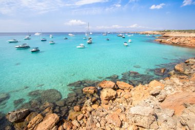 Cala Saona beach, Formentera, Spain