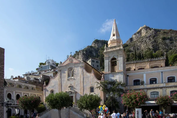 Chiesa di san Giuseppe, Taormina, Italy — Stok fotoğraf