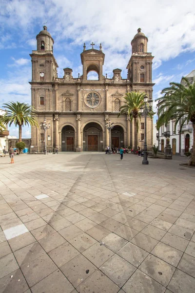 Las Palmas cathedral, Gran Canaria, Spain — ストック写真