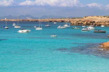 Cala Saona beach, Formentera, Spain