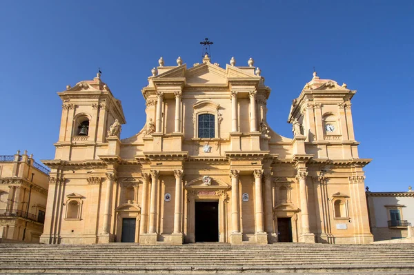 Noto kathedraal, Sicilië, Italië — Stockfoto