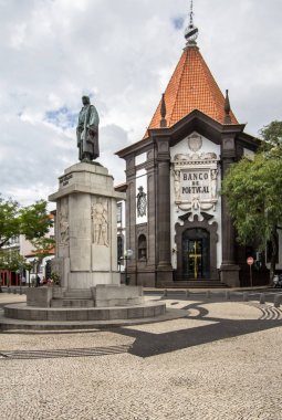 Tarihi kent merkezi Funchal, Madeira, Portekiz