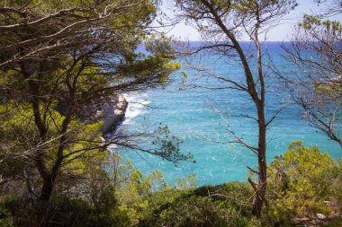 Seascape near Cala Mitjana, Menorca, Spain