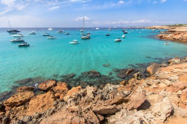 Cala Saona beach, Formentera, Spain