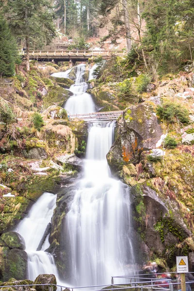 Triberg vodopády, Black Forest, Německo — Stock fotografie