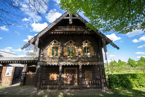 Casa en la colonia rusa Alexandrowka, Potsdam, Alemania — Foto de Stock