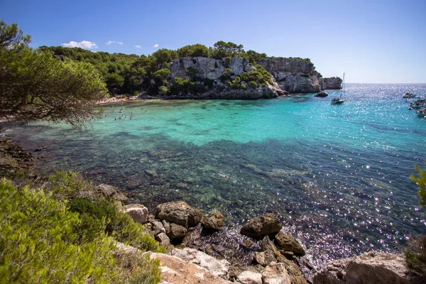 Macarella Strand, Menorca, Spanien — Stockfoto