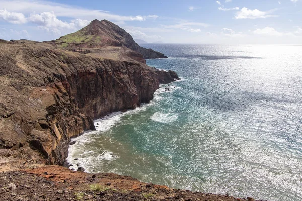 Costa Norte de Ponta de Sao Lourenco, Madeira, Portugal — Fotografia de Stock