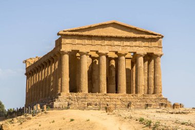 tapınağın concordia, agrigento, İtalya 