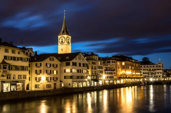 Zürich, St.-Peter-Kirche — Stockfoto