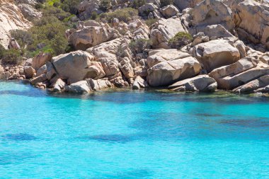 Spiaggia di Cala Coticcio, Sardegna, İtalya