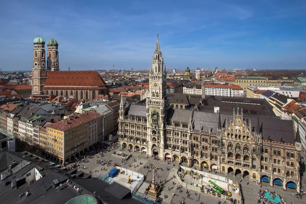 Vista panorámica de Múnich, Alemania — Foto de Stock