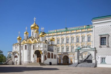 Duyuru katedral Moskova Kremlin, Rusya'nın görünümü
