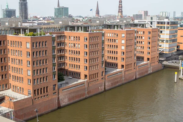 Hamburg Famous Old Warehouse District Speicherstadt Germany — Stock Photo, Image