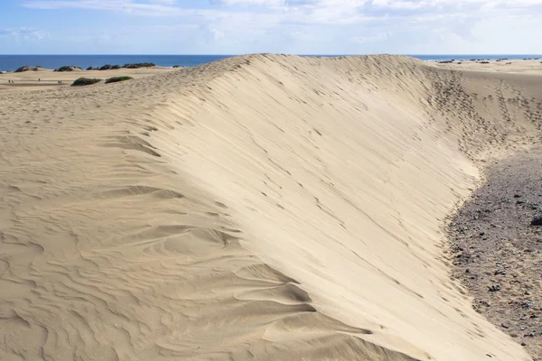 Maspalomas Sand Dune öknen, Grand Canaria — Stockfoto