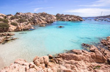 Spiaggia di Cala Coticcio, Sardegna, İtalya