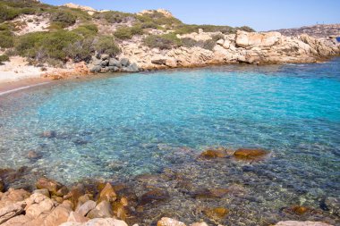 Spiaggia di Cala Corsara, Sardunya Adası, İtalya
