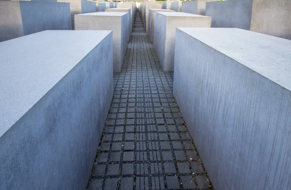 Memorial to the murdered Jews of Europe in Berlin — Stock Photo, Image