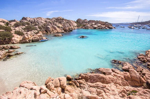 Spiaggia di Cala Coticcio, Sardegna, Itália — Fotografia de Stock