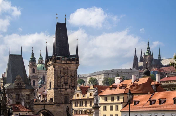 Área de puertas en polvo en Praga — Foto de Stock