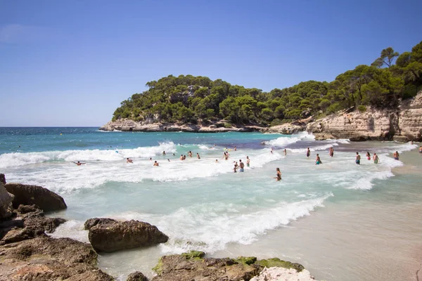 Cala Mitjana, Minorca, Spagna — Foto Stock