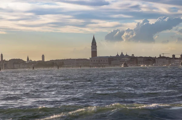 Panorama vista al mar de Venecia — Foto de Stock