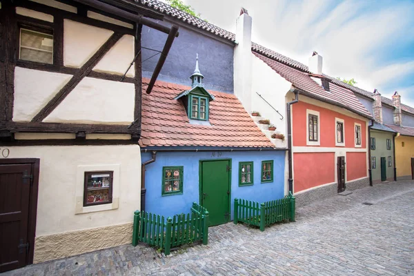 Goldene Gasse, Prag — Stockfoto